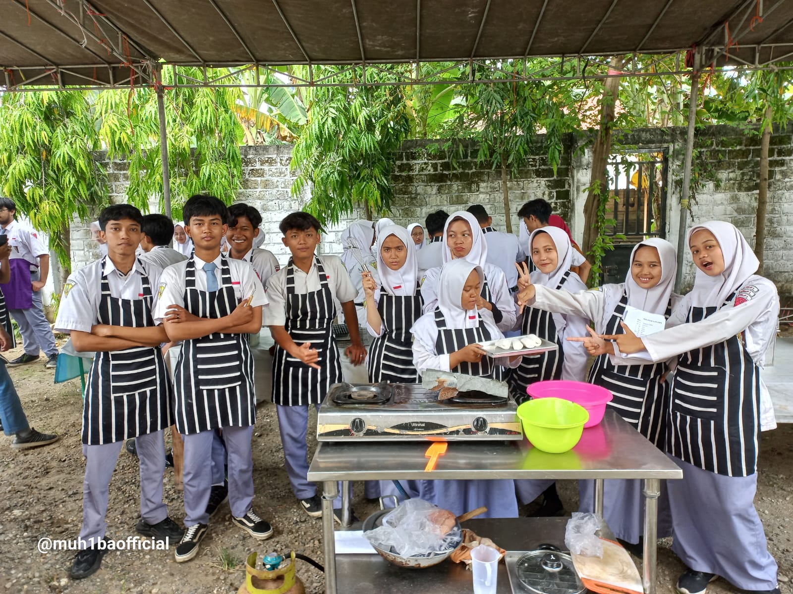 3 Hari 9 Resep, Siswa SMA MUH1BA Dimentori Ketua Asosiasi Makanan Minuman Jawa Timur Korda Lamongan